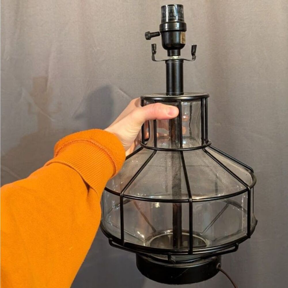 Rustic industrial lamp - Picture 2 of 2